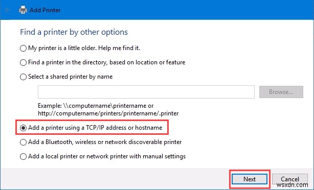 Windows 10과 Server 2019에서 네트워크 프린터에 연결하는 5가지 방법
