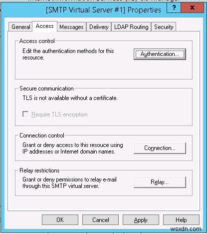 Windows Server 2016/2012 R2 SMTP 서버 설치 및 구성 완벽 가이드
