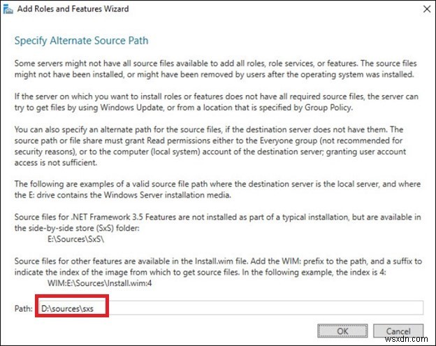Windows Server와 Windows 10에 .NET Framework 3.5 설치하는 방법 총정리