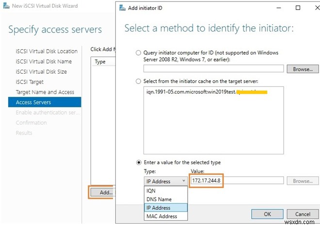Windows Server에서 iSCSI 디스크 구성 및 연결하는 방법 완벽 가이드