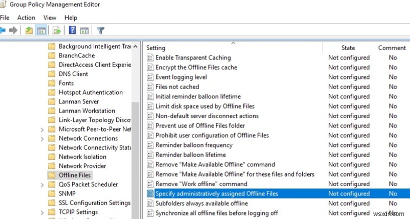 Windows 10 오프라인 파일 활성화 및 구성 가이드
