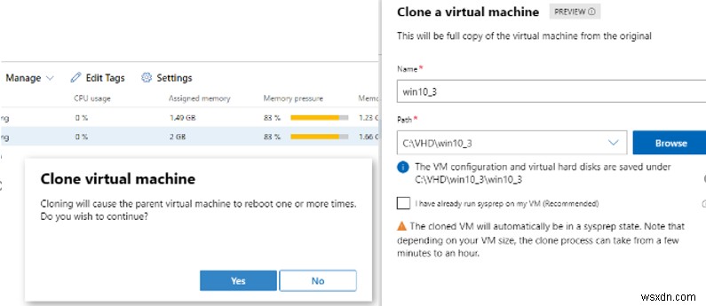Hyper-V 가상 머신 내보내기·가져오기·복제 완벽 가이드