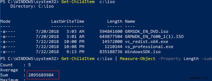 PowerShell로 Windows 폴더 크기 확인하기 – 하위 폴더·필터링·원격 조회까지