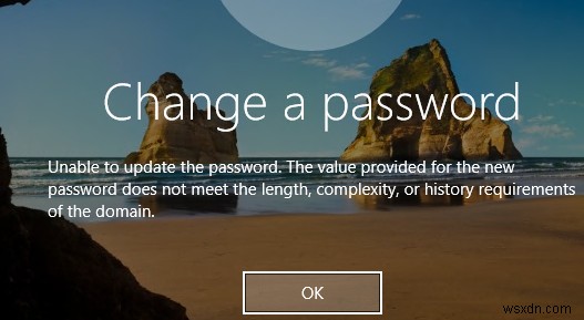 Windows RDP 세션에서 사용자 암호를 변경하는 5가지 방법