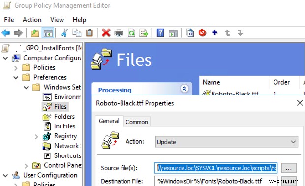 GPO 및 PowerShell로 Windows에 글꼴 일괄 설치하는 방법