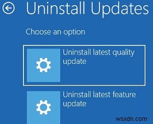 업데이트 설치 후 Windows가 부팅되지 않을 때 해결하는 방법
