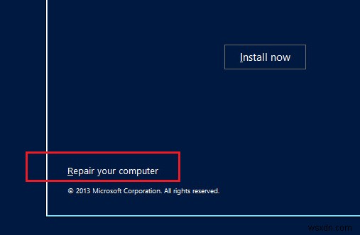 업데이트 설치 후 Windows가 부팅되지 않을 때 해결하는 방법