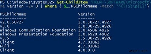 Windows에 설치된 .NET Framework 버전 확인하는 방법 총정리 (레지스트리·PowerShell·CMD)