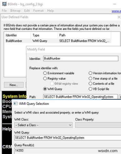 BgInfo로 Windows 바탕 화면에 시스템 정보 표시하기