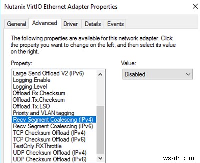 Windows Server 2019 Hyper-V 가상 머신 네트워크 성능 저하 해결 방법