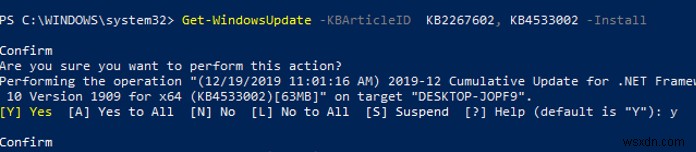 PSWindowsUpdate PowerShell 모듈로 Windows 업데이트 완벽하게 관리하는 방법