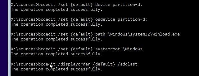 Windows 부팅 관리자, BCD 및 마스터 부트 레코드(MBR) 복구하는 방법
