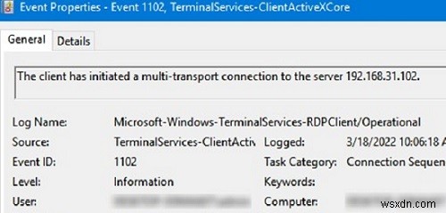 Windows 원격 데스크톱(RDP) 연결 로그 추적 및 분석 방법 총정리