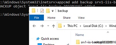 Windows Server에서 웹사이트와 IIS 구성을 백업 및 복원하는 방법