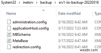 Windows Server에서 웹사이트와 IIS 구성을 백업 및 복원하는 방법