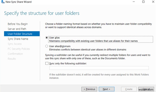 Windows Server 2016에서 Work Folders(작업 폴더) 설치 및 구성 완벽 가이드