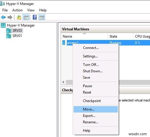 장애 조치 클러스터링 없이 Hyper-V 라이브 마이그레이션 구성하는 방법