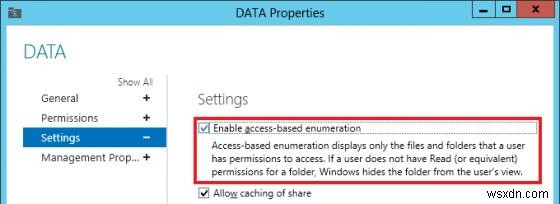 Windows Server에서 ABE(액세스 기반 열거) 활성화 방법 완벽 가이드