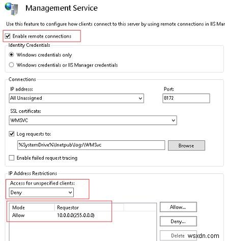 Windows Server 2016/2012 R2 원격 IIS 관리 설정 완벽 가이드