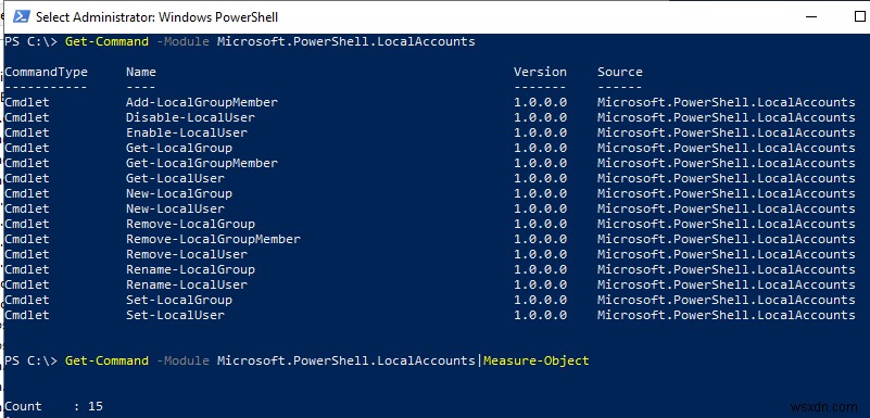 PowerShell로 Windows 로컬 사용자 및 그룹 관리하기