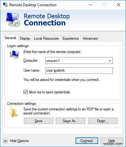 해결 방법: Windows에서 저장된 RDP 자격 증명이 작동하지 않을 때