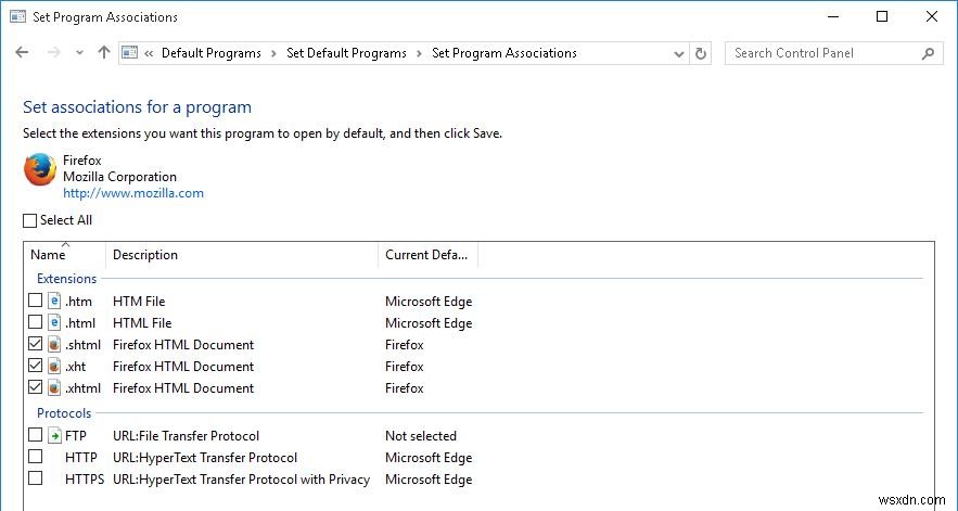 GPO(그룹 정책)로 Windows 10 기본 파일 연결 설정 및 배포하는 방법