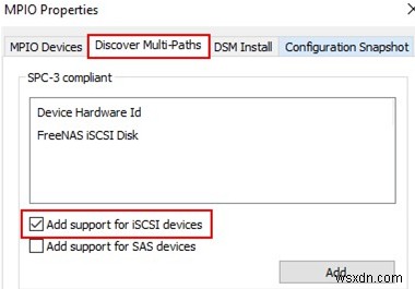 Windows Server 2016/2012 R2에서 MPIO 설치 및 구성하는 방법