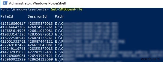 Windows Server SMB 공유 폴더에서 열린 파일 조회 및 강제 닫기 완벽 가이드