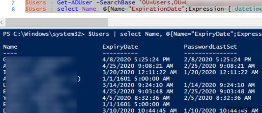 Active Directory 사용자 암호 만료일 확인 및 암호 변경 알림 설정 방법