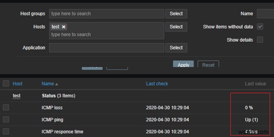 Zabbix로 구성하는 간단한 ICMP 핑 모니터링
