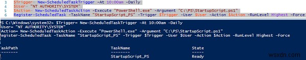 PowerShell로 Windows 예약 작업 만들기 및 관리하는 방법