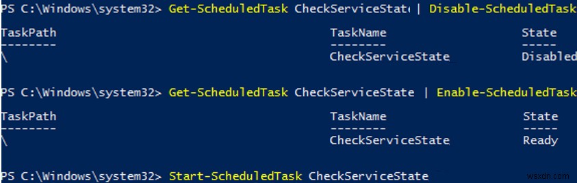 PowerShell로 Windows 예약 작업 만들기 및 관리하는 방법