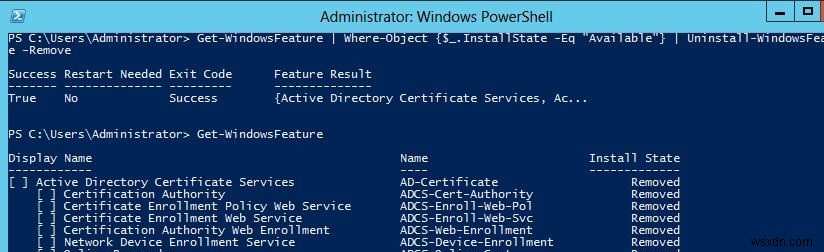 Windows Server 2012에서 WinSxS 폴더를 안전하게 정리하는 방법