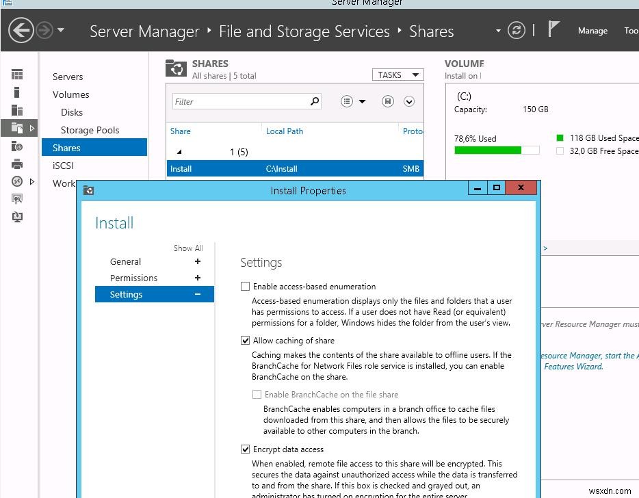SMB 3.0 트래픽 암호화: Windows Server에서 안전한 파일 공유 구성하기