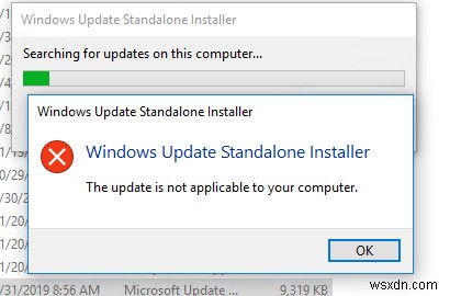 Windows 업데이트 오류  이 업데이트는 컴퓨터에 적용할 수 없습니다  원인과 해결 방법