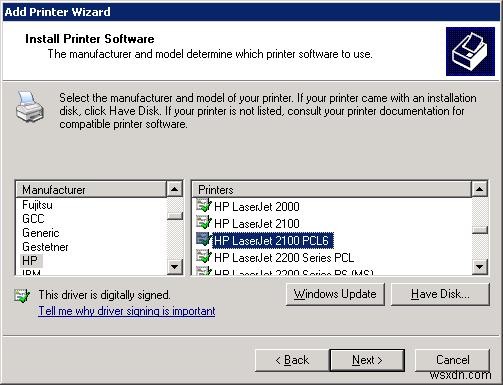 Windows 10 공유 프린터를 Windows XP에서 연결할 수 없을 때 해결 방법