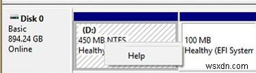 Windows 10 1803 업데이트 후 추가 OEM 파티션이 생성되는 이유와 숨기는 방법
