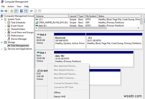 Windows 10·8.1 부팅 시 VHD/VHDX 가상 디스크 자동 마운트 설정 방법