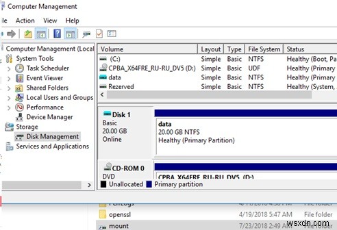 Windows 10·8.1 부팅 시 VHD/VHDX 가상 디스크 자동 마운트 설정 방법