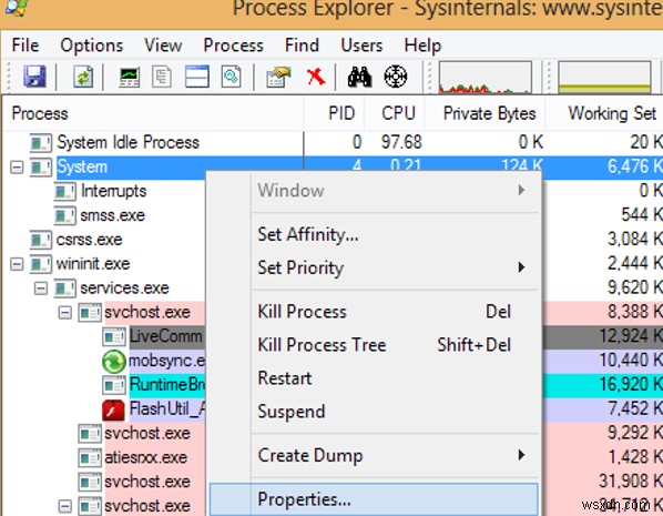 Windows 10에서 ntoskrnl.exe(시스템) 프로세스의 높은 CPU 사용률 진단 및 해결 방법