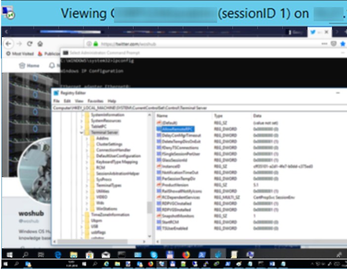 Windows 10 원격 데스크톱 세션 섀도잉 완벽 가이드 – 사용자 화면 실시간 확인 및 제어 방법