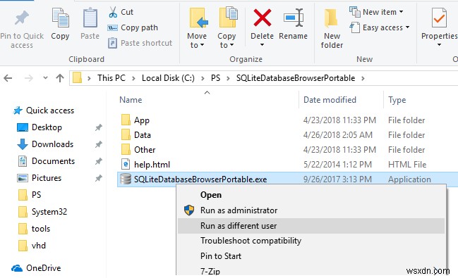 Windows 10에서 다른 사용자(RunAs) 권한으로 프로그램 실행하는 방법 총정리