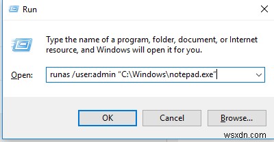 Windows 10에서 다른 사용자(RunAs) 권한으로 프로그램 실행하는 방법 총정리