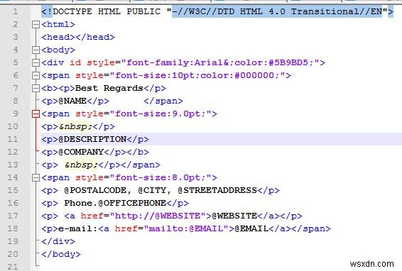 Active Directory 정보를 활용한 Outlook 2010/2013 서명 자동 생성 방법