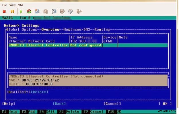 VCSA(vCenter Server Appliance)에 두 번째 NIC 추가하는 방법
