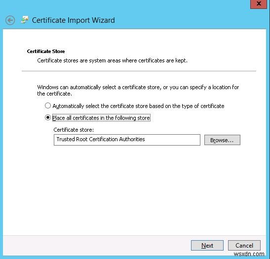 VMware vCenter 자체 서명 인증서 경고 제거 방법