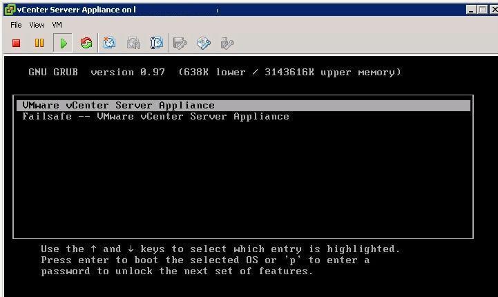VMware vCenter Appliance(vCSA)에서 잊어버린 루트 암호 재설정하는 방법