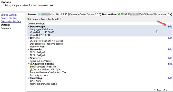 VMware ESXi에서 VMDK 가상 디스크 크기 줄이는 방법