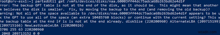 VMware ESXi(vSphere)에서 VMFS 데이터스토어 용량 늘리는 방법