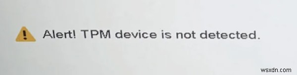 Windows 11/10에서 TPM 장치가 감지되지 않음 오류 해결하는 4가지 방법